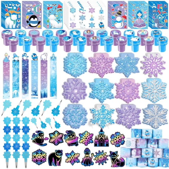 Set de papelería escolar Ben Louis Frozen 216 piezas para niños