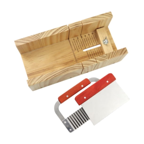Herramienta de corte de jabón de caja de jabón de madera con talla de jabón de jabón de jabón de jabón recortador de jabón para hacer artesanías de