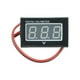 thumbnail image 1 of Pantalla De Medidor De Panel De Voltaje De Voltímetro Digital DC2.5V A 30V Para Motocicleta Roja, 1 of 5