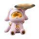 thumbnail image 3 of Bandeja De Almacenamiento De Conejo, Estatua, Plato De Dulces, Escultura Para Decoración De Entrada Del Hogar, Bandeja Individual Rosa, 3 of 5