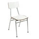 thumbnail image 1 of Silla casino melamina blanco 79x46x42 cm, 1 of 3