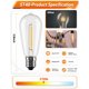 thumbnail image 2 of Lámpara LED Kivonfa ST40 E17 0.6W 2700K Regulable Pack 25, 2 of 3