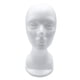 thumbnail image 3 of Espuma Ligera Maniquí Cabeza Modelo Sombrero Peluca Gafas Soporte De Exhibición Blanco 07, 3 of 5
