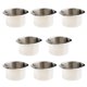 thumbnail image 3 of Soporte para bebidas de taza de acero inoxidable 8 pulido para camionero de autos marinos rv, 3 of 5