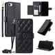 thumbnail image 1 of Funda tipo billetera FOXDOCK para iPhone 7 – Tapa abatible con correa para mujer, 1 of 5