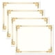 thumbnail image 1 of Papel para certificados Fine Stationery Empire Gold & White, pergamino, paquete de 100, 1 of 7