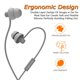 thumbnail image 2 of Audífonos MAXROCK In-Ear para Dormir con Micrófono Gris, 2 of 4