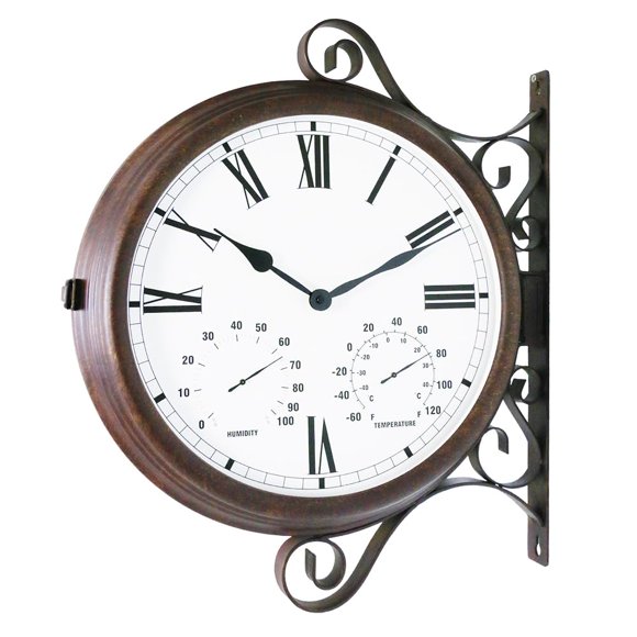 RELOJ BESTIME MT-32 Doble Cara 51 cm Estilo Antiguo