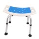 thumbnail image 3 of Taburete De Ducha De Aluminio Ajustable Para Inodoro Asiento Silla De Baño Banco De Ayuda Grande, 3 of 5