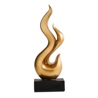 Bothyi - Estatua De Llama Moderna, Regalo Artesanal, Adorno De Mesa Para Estante, Sala De Estar, Hotel, Oro