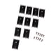 thumbnail image 4 of Disipador de calor de aluminio de 10 piezas 15x11x25mm para transistores to-220 mosfet negro, 4 of 5