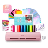 Silhouette - Kit Completo Crafter: Cameo 5 Pink + Insumos + Regalo