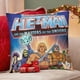 thumbnail image 4 of He-Man Fundas de almohada de terciopelo con tema, regalos de funda de almohada, decoración para el hogar, cojín de lanzar, regalo de cumpleaños para fans y parejas.66*66cm., 4 of 6