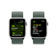 thumbnail image 4 of Apple Watch SE 2.ª Gen 2022 (GPS) Caja Starlight aluminio 40mm con Lake Green Sport Loop - Ajustable, 4 of 5