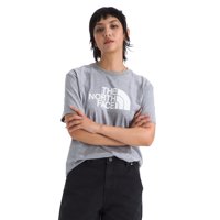 Camiseta The North Face Core Half Dome Para Hombre - Gris/Blanco