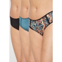 Pack 3X Pantaleta Microfibra P314.0015-Neg3 Kayser