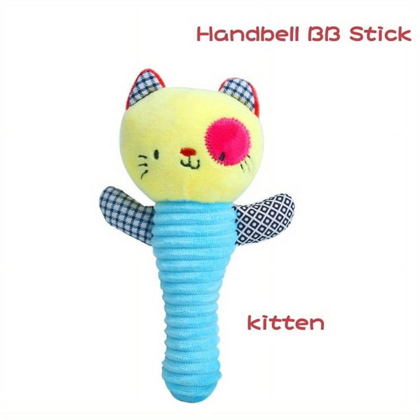 Baby Newborn Training Grasping Hand Grasping Rattles Comforting Educational Plush Toys