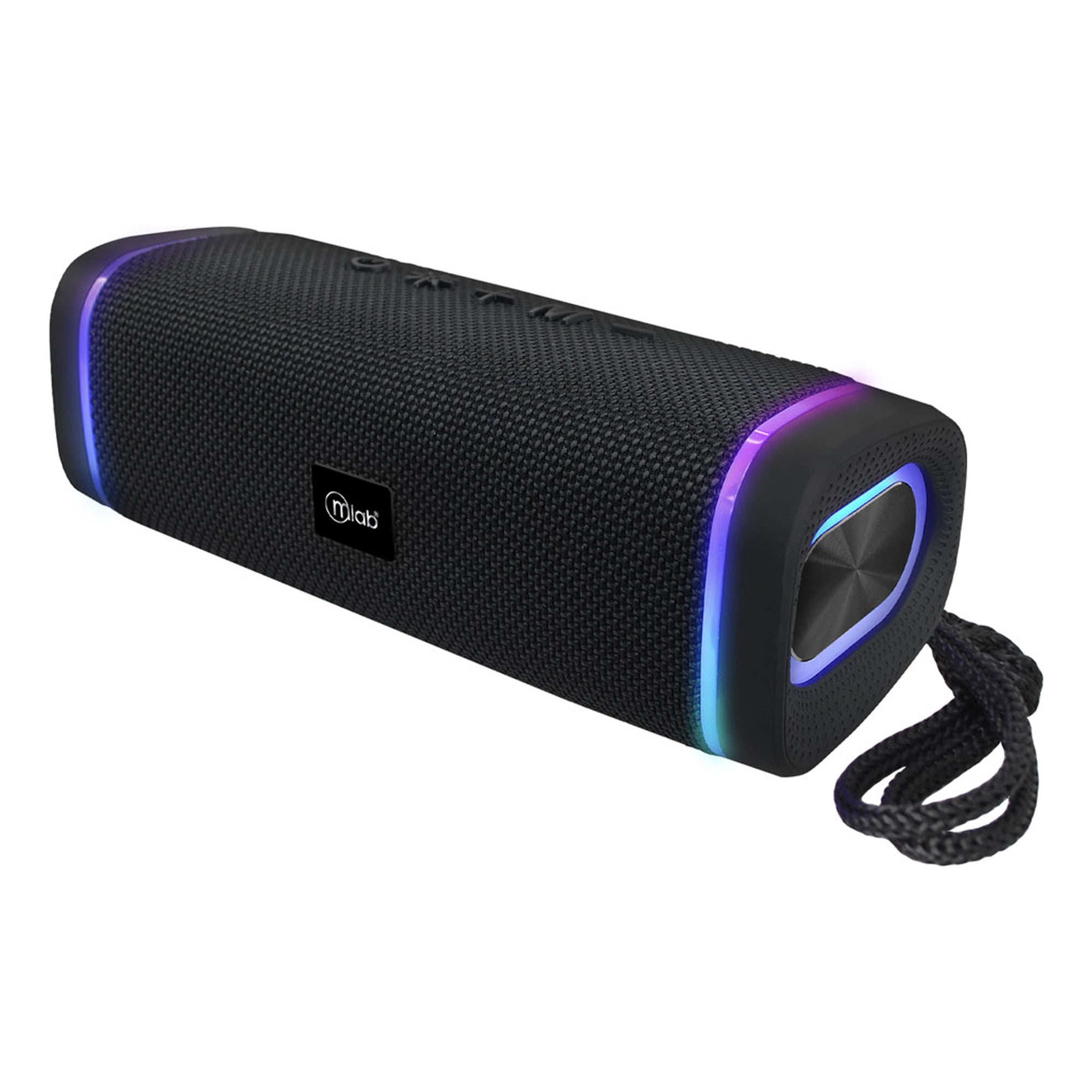 Parlante Mlab Mighty Bass 9300 Tws Bluetooth Fm Usb Tf Negro