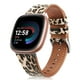 thumbnail image 1 of Correa de Reloj Fintie Cuero Leopardo Compatible Fitbit Versa 4/3/Sense, 1 of 3