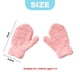 thumbnail image 2 of Manoplas de invierno para niños pequeños, guantes de punto suaves multicolores, manoplas gruesas de protección contra el frío, 2 of 5