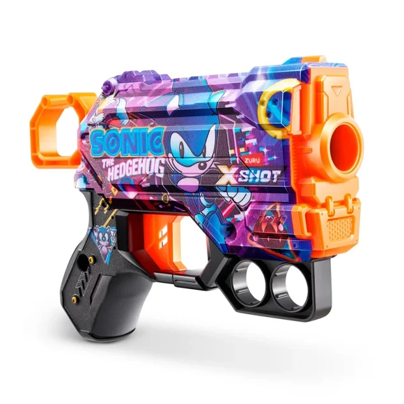 Lanzador de dardos X SHOT Skin Menace 8 dardos espuma