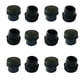 thumbnail image 3 of Regatón Plástico Redondo 5/8" Interior - Negro - 100 unidades, 3 of 4