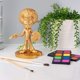 thumbnail image 5 of Figura coleccionable Bob Ross Happy Tree Gold Variant 6.5 pulgadas, 5 of 6