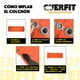 thumbnail image 5 of Colchoneta Inflable Individual Camping Overfit Light 10cm, 5 of 10