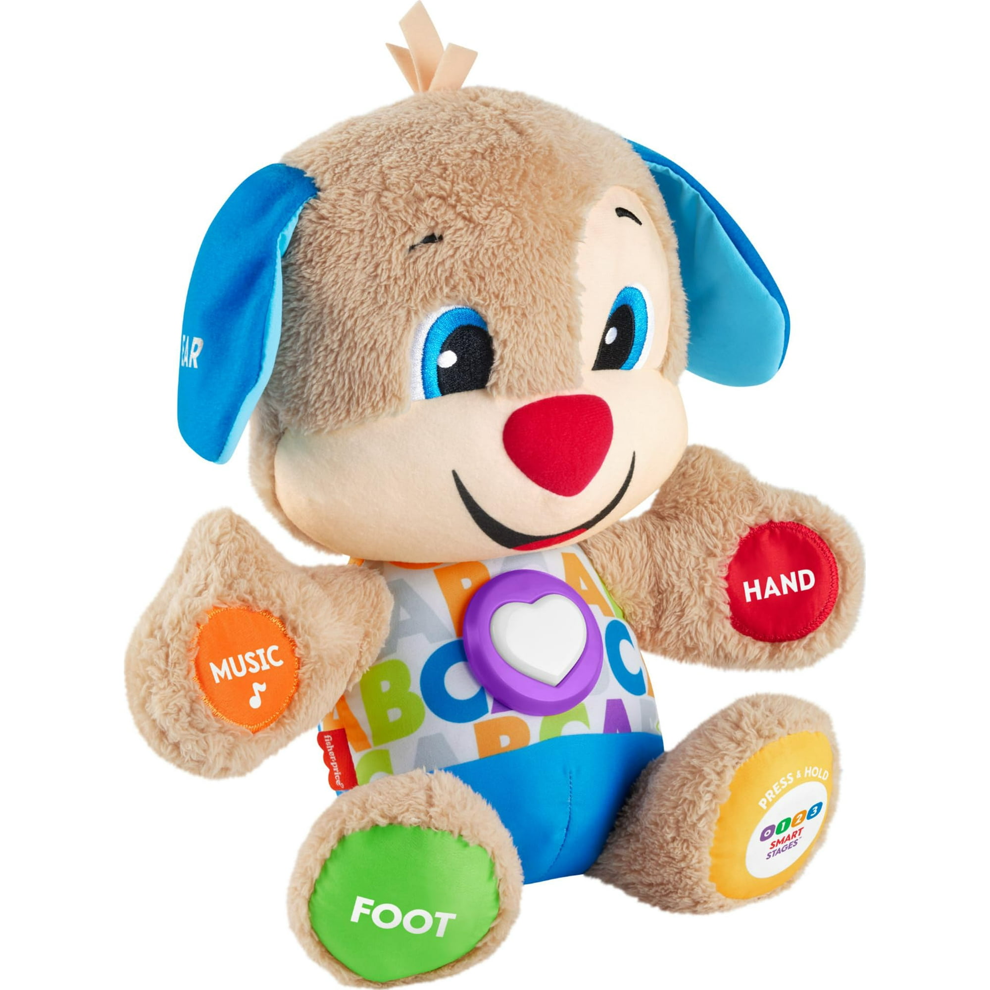 Juguete De Peluche, De Fisher-price, Smart Puppy Learn, Para 6 A 36 Meses Fisher Price N/a