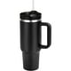 thumbnail image 1 of Vaso Térmico 1,4lts Con Asa, Termo Al Vacío De Acero Inoxidable Con Pajita, Para Mantener Agua, Té, Vino, Café Frío Y Caliente (negro), 1 of 3