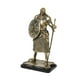 thumbnail image 4 of Escultura De Caballero, Adorno De Mesa Para Estantería, Centro De Mesa, Chimenea, Color Dorado, 4 of 5