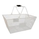 thumbnail image 3 of Canasto De La Compra Con Asas Canasto De Almacenamiento Para Tienda De Comestibles Al Por Menor Cocina Blanca, 3 of 3