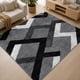 thumbnail image 1 of Alfombra Decorativa 3D Estilo Étnico Geométrico, Medidas 150 x 200 cm D-11, 1 of 2