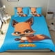 thumbnail image 1 of Zoo Battle Arena Conjunto de sábanas temático, trío de piezas, cómodo y amigable con la piel, diseño único, regalo de decoración para el hogar para familiares, amigos y fans,140cm *210cm, 1 of 6