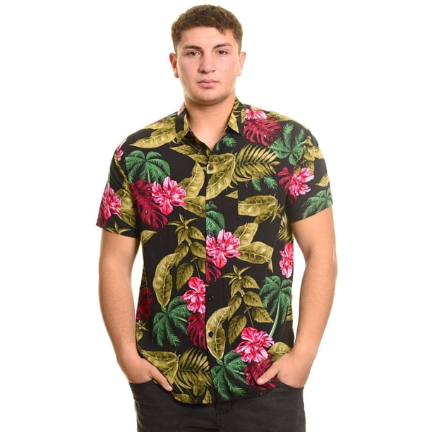 Camisa Guayabera Manga Corta Fashion Hombre Diseño Botones 090