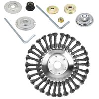 Magideal - Cabezales De Corte Para Cortadora Eléctrica Herramienta Versátil Para Jardín Eliminación De Óxido Alambre Duradero - Nueva Opción Versátil Para Tu 8 Pulgadas