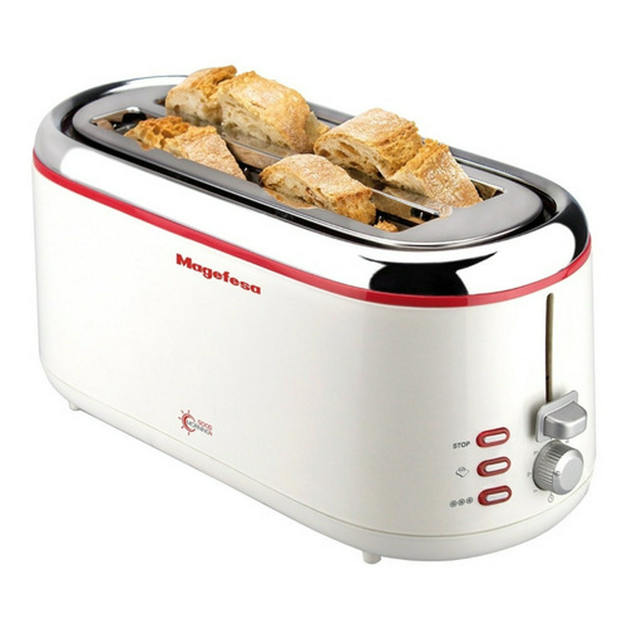 Tostador Magefesa 4 Tostadas Descongela Mgf3355