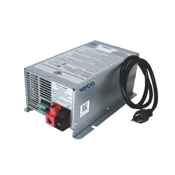 Convertidor Cargador para RV WFCO WF-9855-AD-CB 55Amp Auto Detect