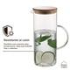 thumbnail image 2 of Jarro Vidrio con Tapa 1.4 L Home Logics 1 un, 2 of 8