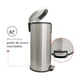 thumbnail image 5 of Basurero Cocina Urban 30lts Pedal Acero Inox Simplit, 5 of 8
