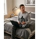 thumbnail image 3 of Pijama Hombre Micropolar Térmico Invierno Talla M B3, 3 of 6