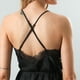 thumbnail image 5 of Camisola Larga Encaje Jacquard Flores Mujer 33076-2, 5 of 7