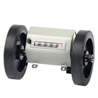 Ioensy - Contador De Longitud Contador De Metros/Yardas Relación De Transmisión De Rueda Rodante 1:3 Contador De Metros