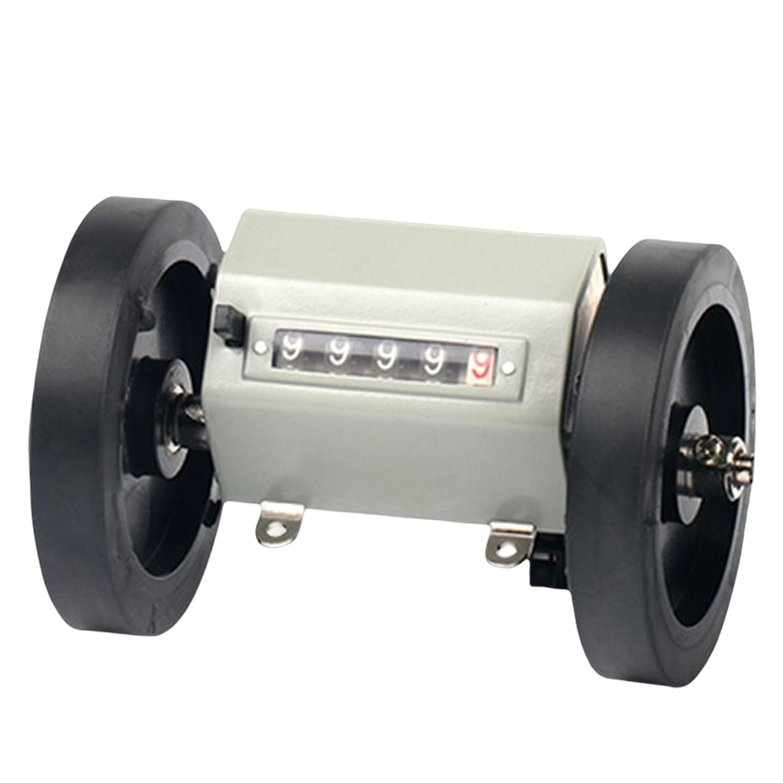 Ioensy - Contador De Longitud Contador De Metros/Yardas Relación De Transmisión De Rueda Rodante 1:3 Contador De Metros