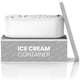 thumbnail image 1 of Recipiente para helado BALCI de 2 litros con tapas de silicona y cuchara, color gris, 1 of 7