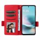 thumbnail image 2 of Funda Cartera para Motolora Moto G67 Power Tapa Flip con Ranuras y Soporte Rojo, 2 of 5