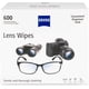 thumbnail image 1 of Toallitas limpiadoras de lentes ZEISS prehumedecidas, 600 unidades, 1 of 6