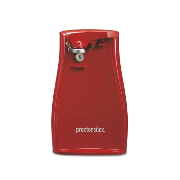 Abrelatas eléctrico automático Proctor Silex Power rojo 75226