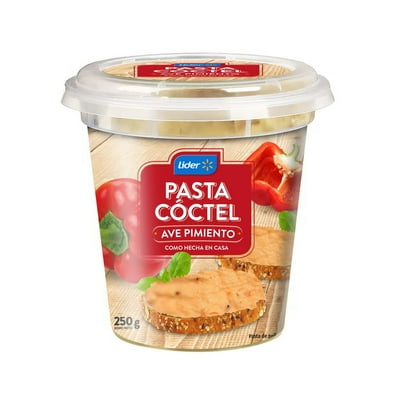 Pasta Coctel Ave Pimentón 250 G Lider