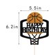 thumbnail image 2 of Adorno para pastel Dxsdgetue Baloncesto Feliz Cumpleaños, 2 of 8